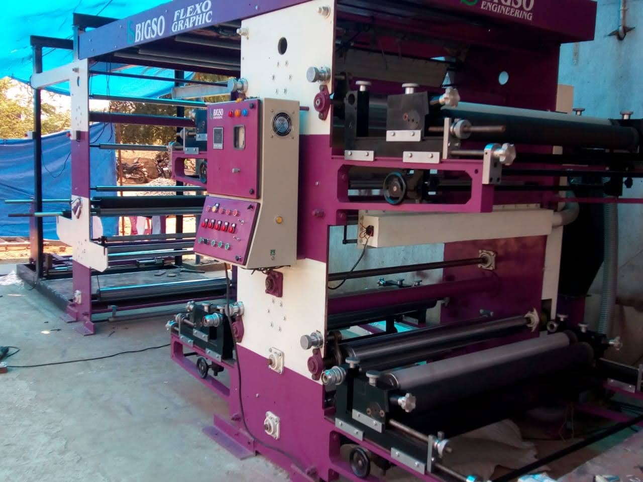 Flexo and rotogravures machine production